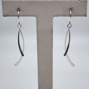 International Bullion Brokers Sterling Silver Dangling Earrings